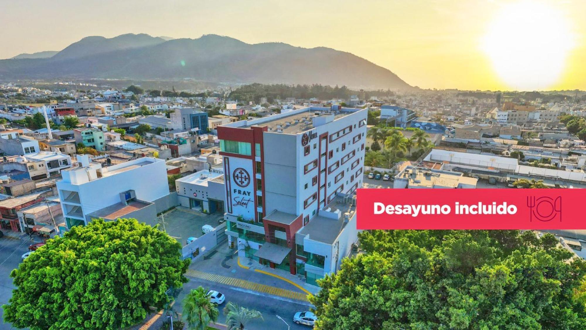 Hotel Fray Select Tepic Exteriör bild